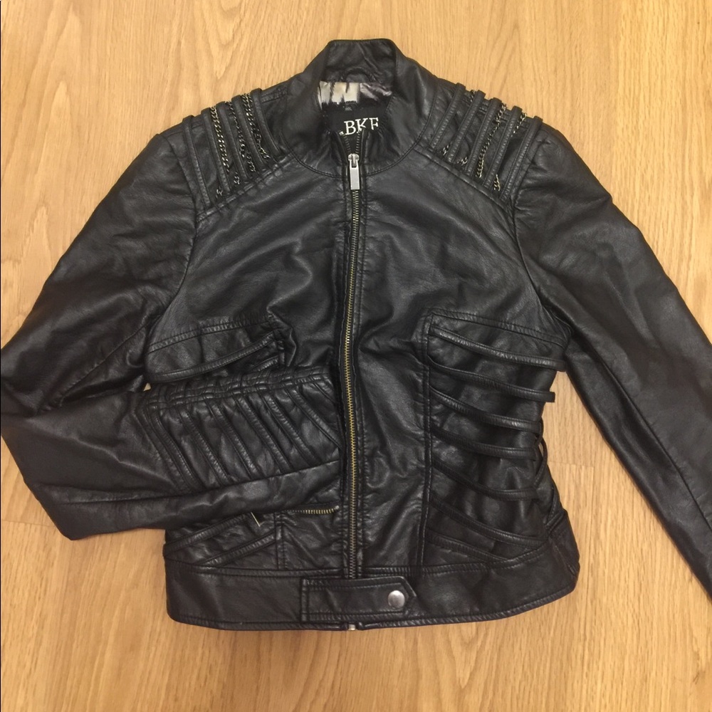 Leather jacket
